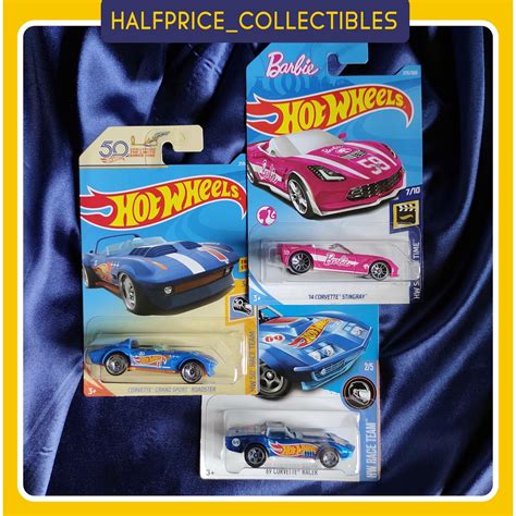 Hot Wheels Corvette Racer Grand Sport Roadster Stingray Pink