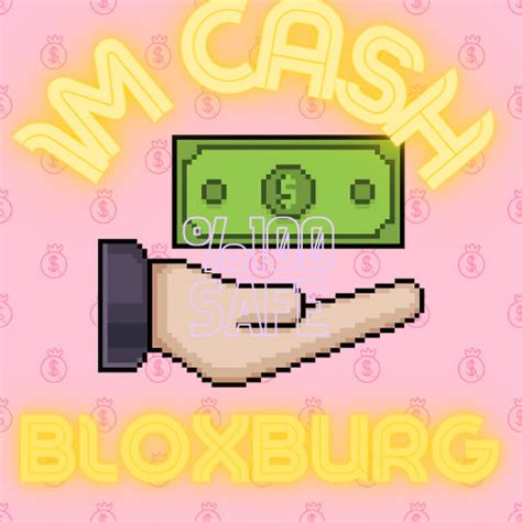 1m Bloxburg Cashmoneydigital Art Etsy Uk