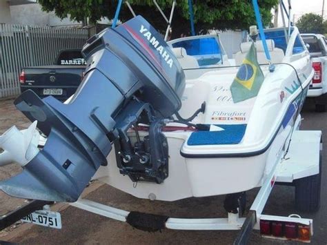 Lancha Focker 160 Motor Yamaha 90hp Carreta Rodoviaria Desapega