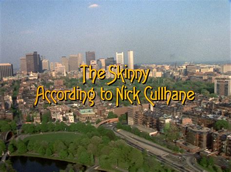 Murder She Wrote 722 The Skinny According To Nick Cullhane” Murder