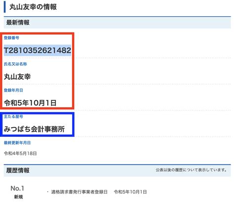 弊社のインボイス登録番号を公表 みつばち会計事務所