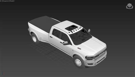 Dodge Ram 3500 Dually 2023 - 3D Model by AlphaGroup