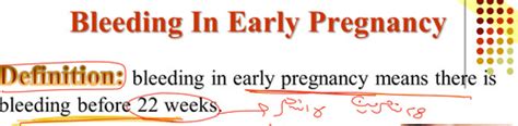 Bleeding In Early Pregnancy Flashcards Quizlet