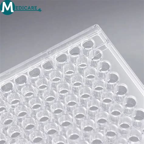 Lab Consumable Transparent Plastic 0 2ml 96 Well PCR Plate China Cell