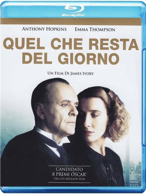 Quel Che Resta Del Giorno Blu Ray Blu Ray Film Di James Ivory