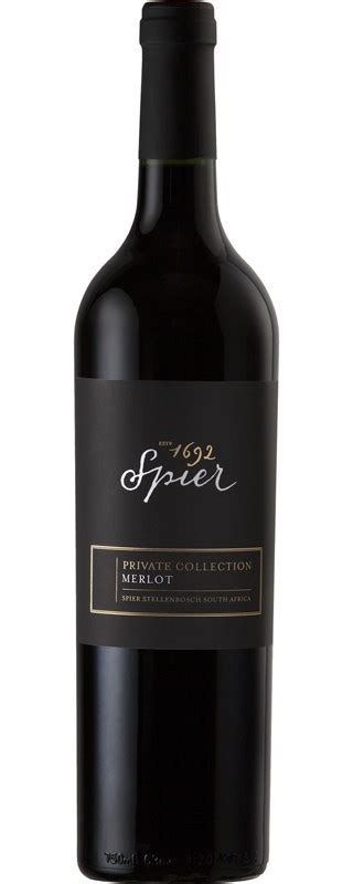 Spier Private Collection Merlot 2014 Za