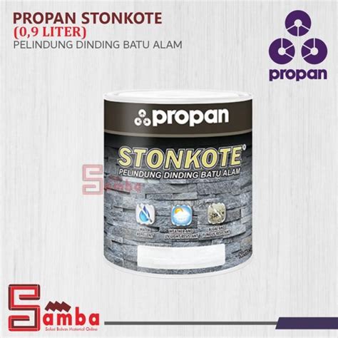 Jual Propan Stonkote Merah Bata Cat Pelapis Dinding Batu Alam