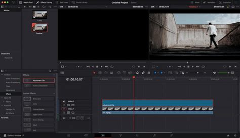 Cara Menambahkan Adjustment Layer Clip Di Davinci Resolve