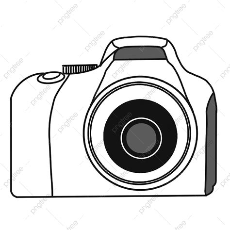 Slr Camera Clipart Hd PNG Minimalistic Slr Camera Clip Art Line