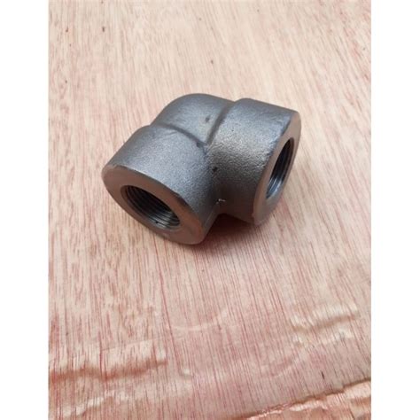 Jual Elbow Besi Class 3000 NPT 2 Inch Shopee Indonesia