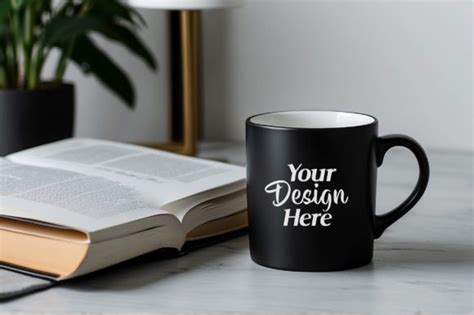 Black Mug Mockup Graphic By Mercimockups Creative Fabrica