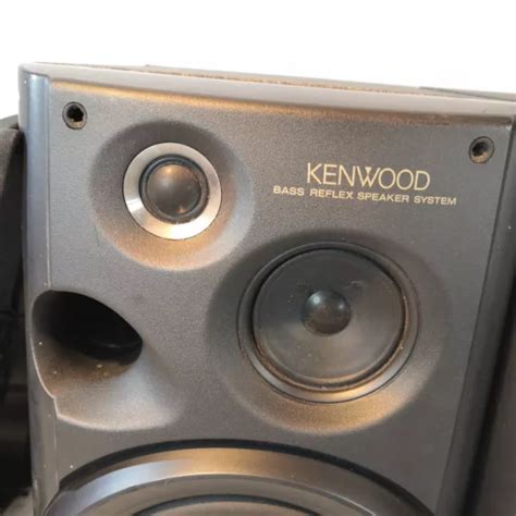 KENWOOD LS-N500 HI-FI Stereo Bookshelf Speakers £39.99 - PicClick UK