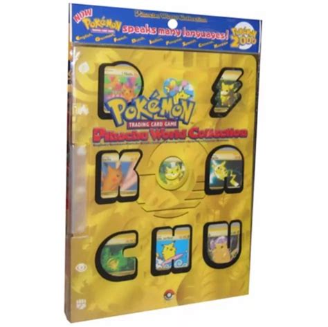 Pikachu World Collection Flash Cards