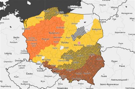 Uwaga Burze AKTUALIZACJA Chojnice24 Pl