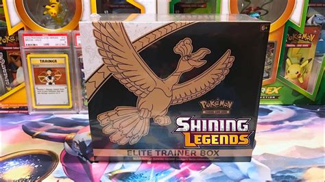 Opening A Shining Legends Elite Trainer Box Pokemon Cards Youtube