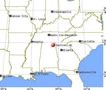 Section, Alabama (AL 35771) profile: population, maps, real estate ...