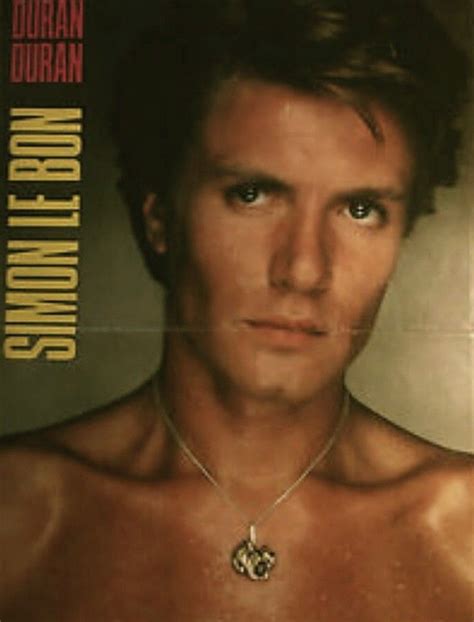 Simon Le Bon Shirtless Simon Le Bon Pop Bands Singer