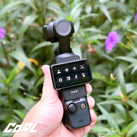 Dji Osmo Pocket 3口袋雲台相機開箱！直拍橫拍1秒搞定、1吋感光元件