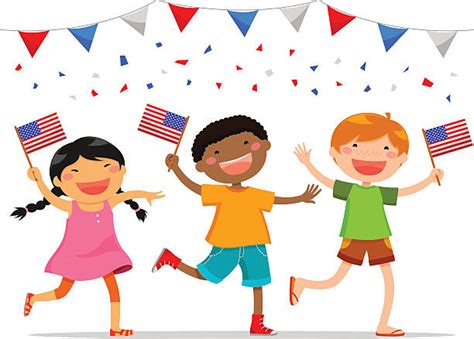 Kids Fourth Of July Clipart