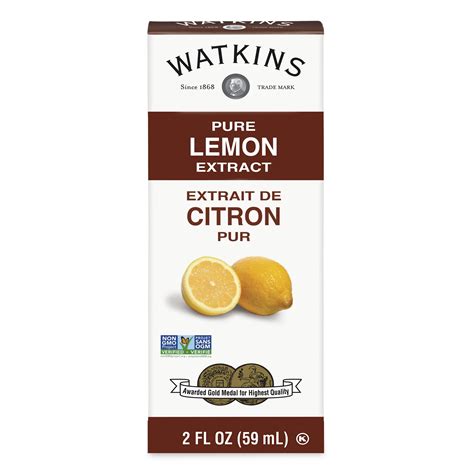 Watkins Pure Lemon Extract 2 Oz