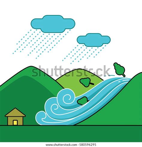 Flash Flood Clipart