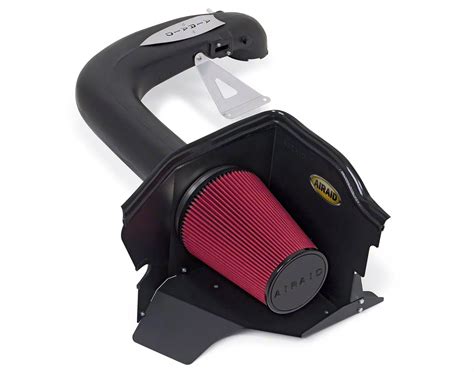 Airaid F 150 Cold Air Dam Intake With Red SynthaMax Dry Filter AIR 401