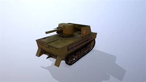 T13 Tank Belgian Army 3d Model Turbosquid 1402263