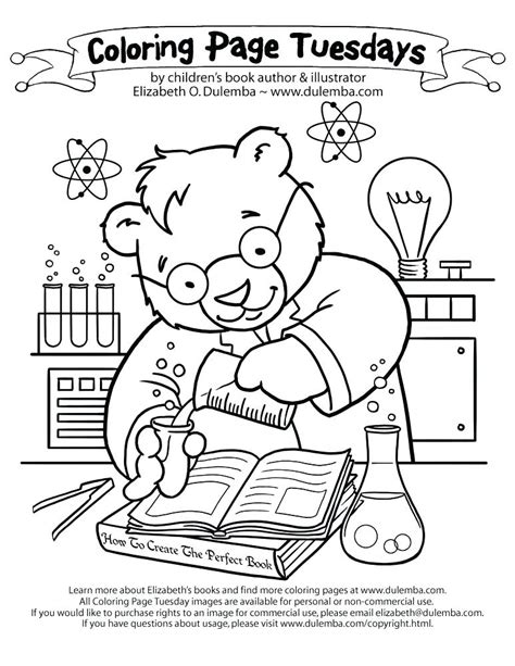 Coloring Sheets For Science