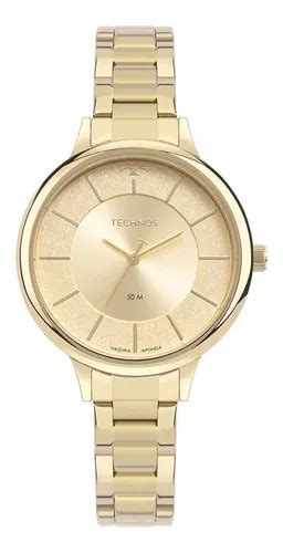 Reloj Technos Para Mujer En Color Dorado Brillante 2036 Mre 1x