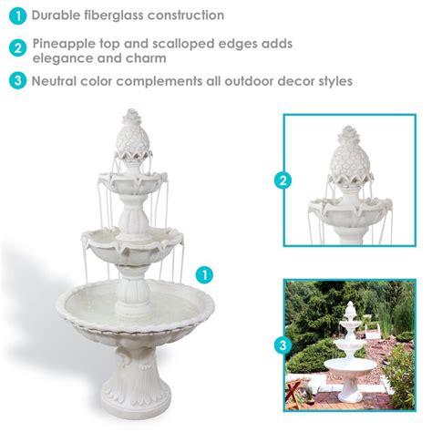 Astoria Grand Kujawa Outdoor Weather Resistant Floor Fountain Reviews