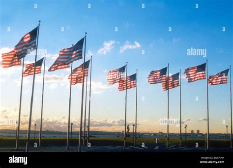 American flag at sunrise Stock Photo - Alamy