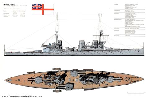 Hms Invincible 1907 1916