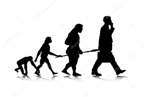 Human Evolution Stock Vector Image By Grum L 2891155