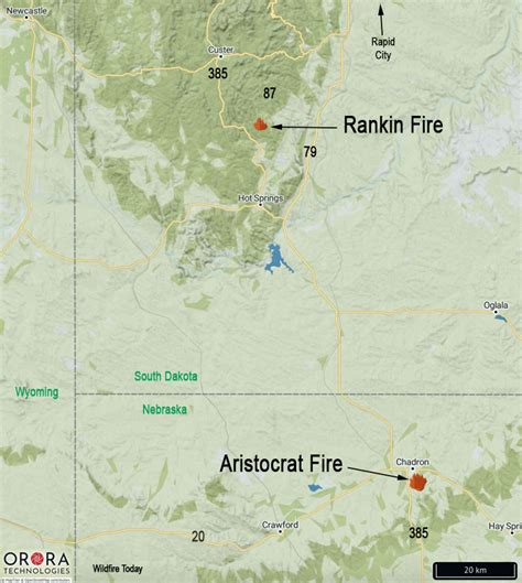 Two Fires Erupt In South Dakota And Nebraska Wildfire Today