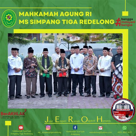 Ketua Ms Simpang Tiga Redelong Ikut Serta Menyambut Kedatangan Direktur