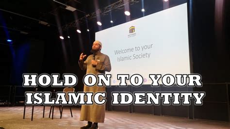 Hold On To Your Islamic Identity Imam Abdul Basith Mohammed YouTube