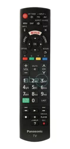 Controle Remoto Tv Panasonic Smart Netflix Lcd Led Original Frete Gr Tis