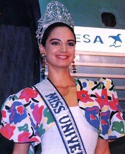 Lupita Jones Mexico Miss Universe 1991 Miss Universe Gowns