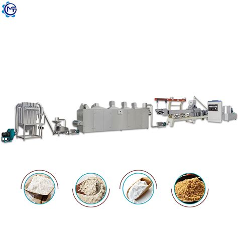 Modified Starch Extruder E1442 Corn Modified Strach Making Machine Modified Starch Machine And