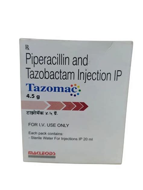 Piperacillin And Tazobactam Injection G At Rs Vial In Kolkata