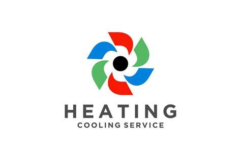 HVAC logo design, heating ventilation and air conditioning, HVAC logo ...