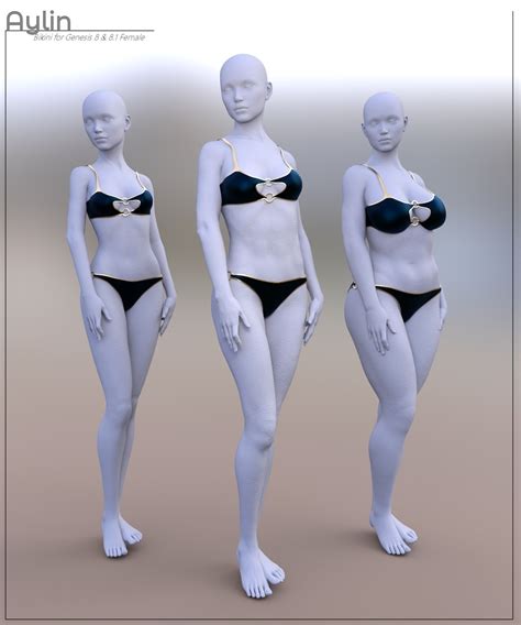 Aylin Bikini For Genesis 8 And 8 1 Females Daz 3D