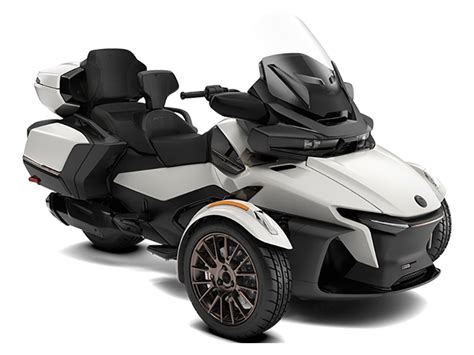 New 2025 Can Am Spyder RT Sea To Sky Vegas White Satin Motorcycles In