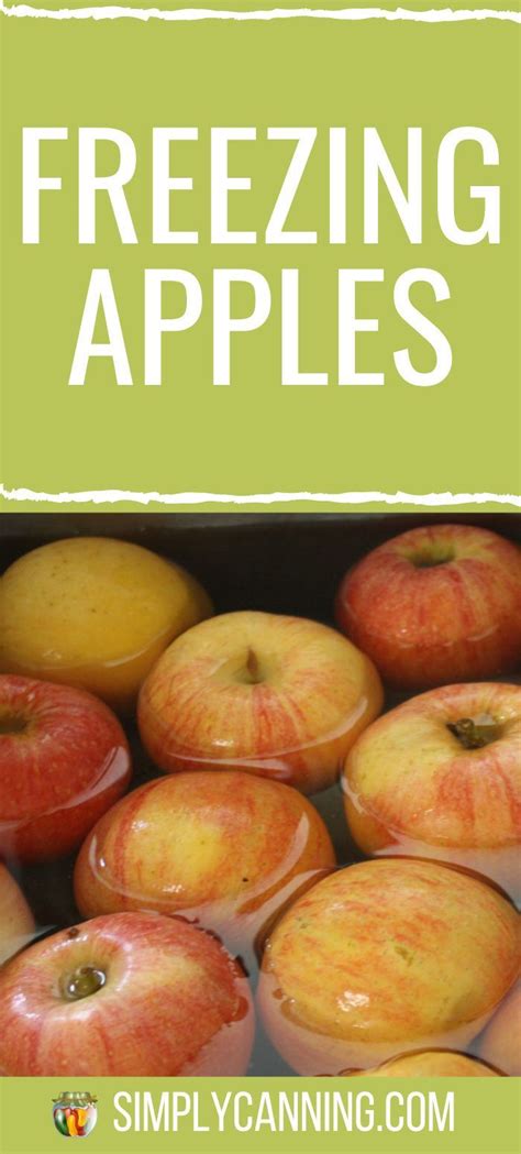 Freezing Apples for Pie Filling | Recipe | Freezing apples, Canning ...