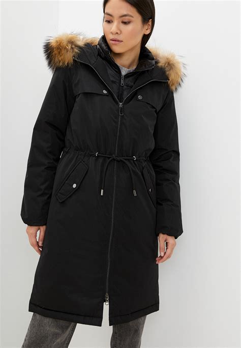 Парка Снежная Королева, цвет: черный, MP002XW0LVZO — купить в интернет ...