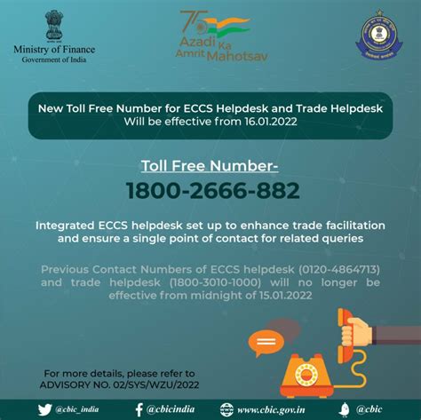 New Toll Free Number For Express Cargo Clearance Helpdesk And Trade