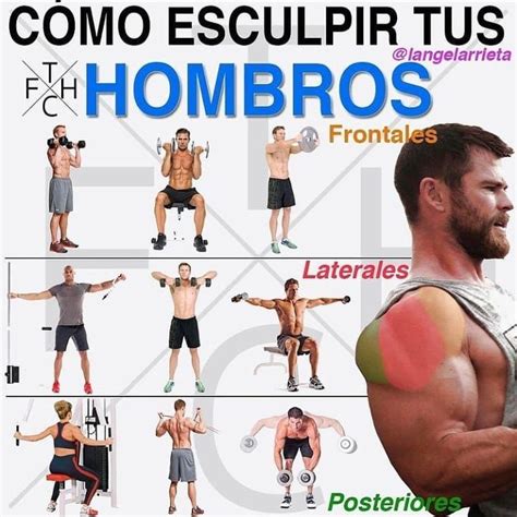 Salud Nutrición Ejercicio on Instagram COMO ESCULPIR TUS HOMBROS