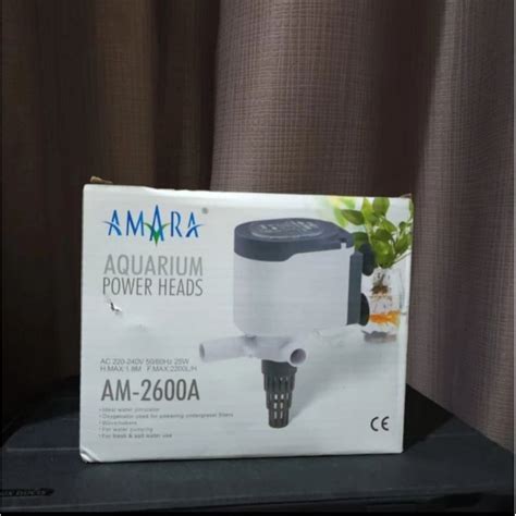 Jual Power Head Aquarium Amara Am A Pompa Air Celup Shopee Indonesia