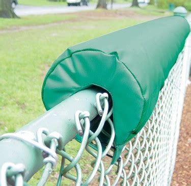 EnviroSafe Premium Rail & Fence-Top Padding - 1" Thick | Baseball Fence ...