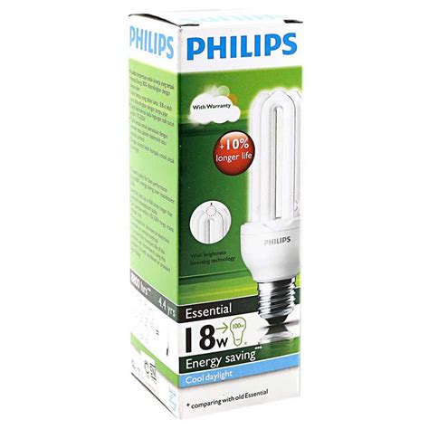 Philips Lampu Hemat Essential C Daylight Pcs 18Watt Klik Indomaret